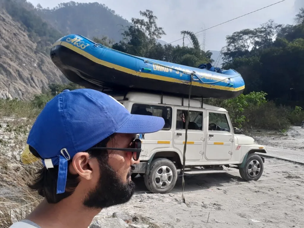 goa river rafting, it is my exp