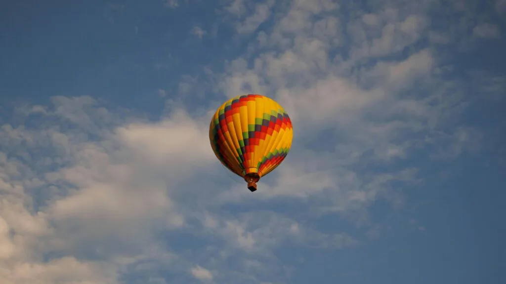 hot air balloon goa